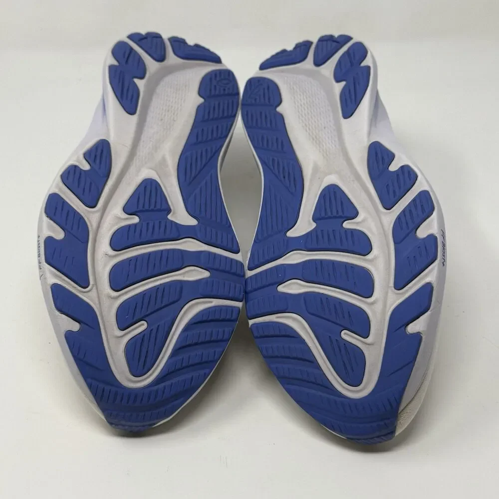 Asics GT-2000 12 Sneakers Womens 11 White Blue Lightweight Running Shoes
